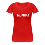 Das SAUFTRAG T-Shirt - Rot