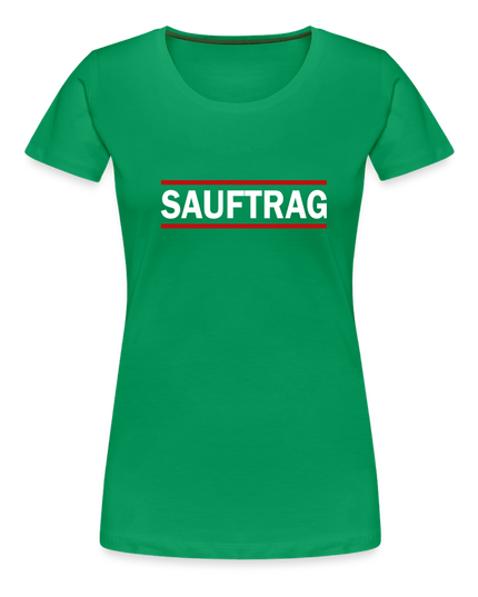 Das SAUFTRAG T-Shirt - Kelly Green
