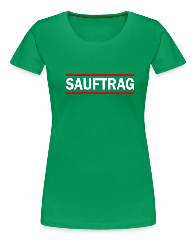 Das SAUFTRAG T-Shirt - Kelly Green