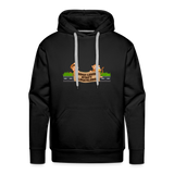 "Prima Leber statt Klimakleber" - Männer Hoodie - Schwarz