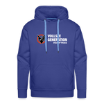 "Vollste Generation" - Männer Hoodie - Königsblau