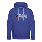 "Vollste Generation" - Männer Hoodie - Königsblau