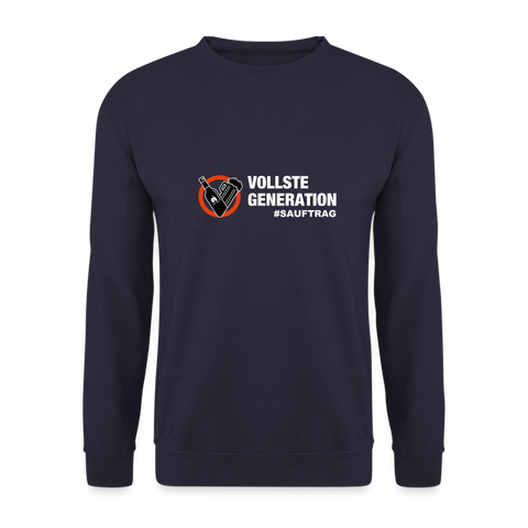 "Vollste Generation" - Unisex Pullover - Navy