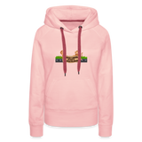 "Prima Leber statt Klimakleber" - Frauen Premium Hoodie - Kristallrosa