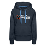 "Vollste Generation" - Frauen Hoodie - Navy