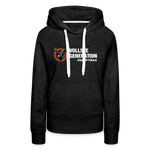 "Vollste Generation" - Frauen Hoodie - Anthrazit