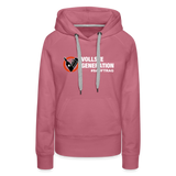 "Vollste Generation" - Frauen Hoodie - Malve