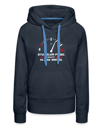 Frauen Premium Hoodie - Navy