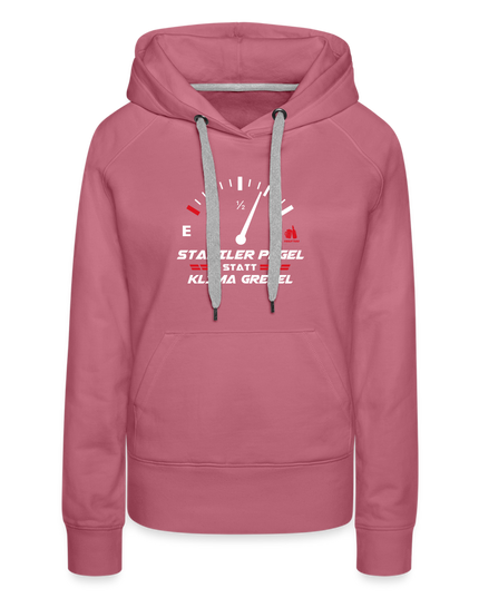 Frauen Premium Hoodie - Malve
