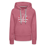 Frauen Premium Hoodie - Malve